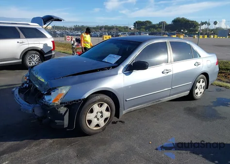 2007 Honda Accord 2.4 Lx из США, поврежденный, VIN 1HGCM56487A063751